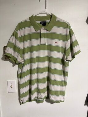 Vintage polo, Ralph Lauren striped polo shirt